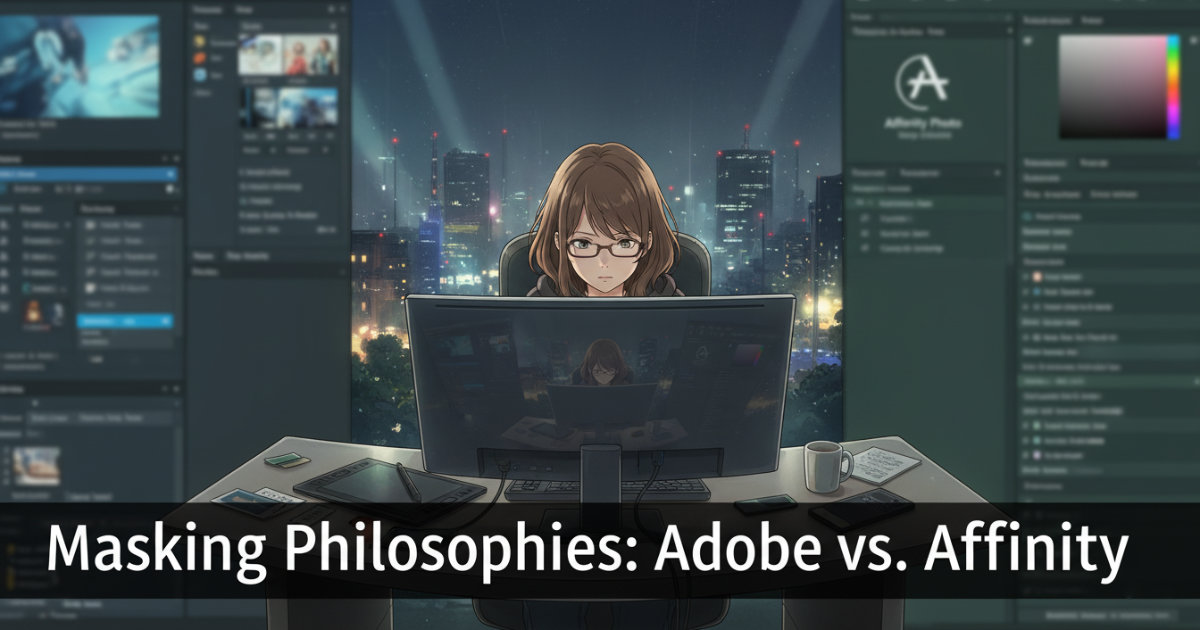 Affinity Photoの「マスク」をAdobe式に理解する