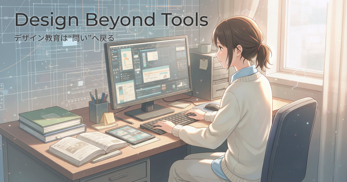 本質的なデザイン教育とは何か ― ソフト操作の“呪い”からの解放